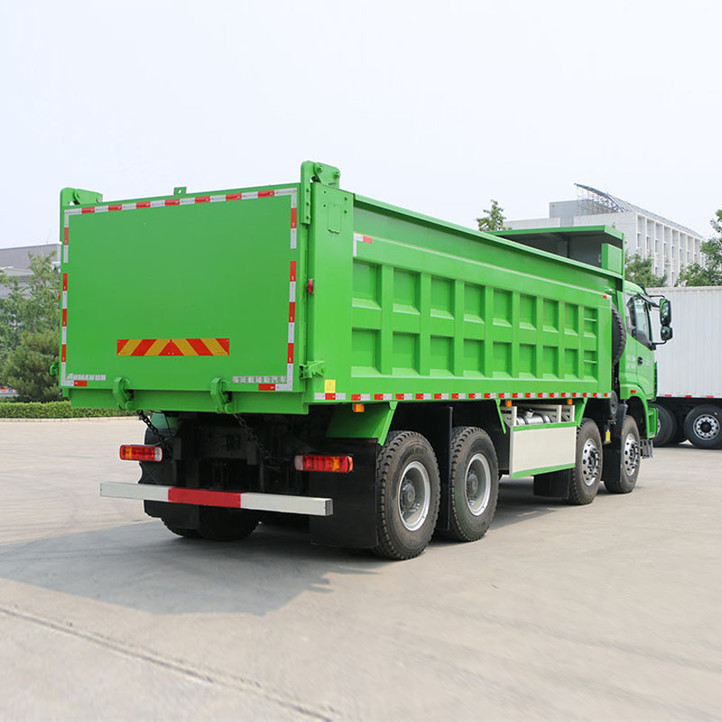 شاحنة ثقيلة Foton Auman New ETX 9 Series بقوة 400 حصان، دفع 8x4، شاحنة قلابة/تفريغ بطول 7.4m