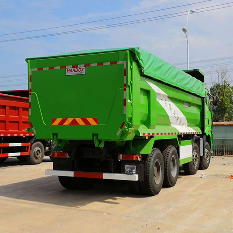 شاحنة FAW New J6P الثقيلة، 460 حصانًا، دفع 8×4، شاحنة قلاب بطول 6.5 م