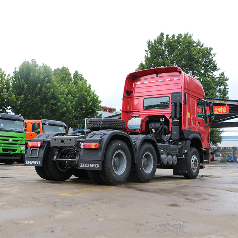 SINOTRUK HOWO 7 بقوة 380 حصانًا ودفع 6×4 و16 سرعة، شاحنة جرار