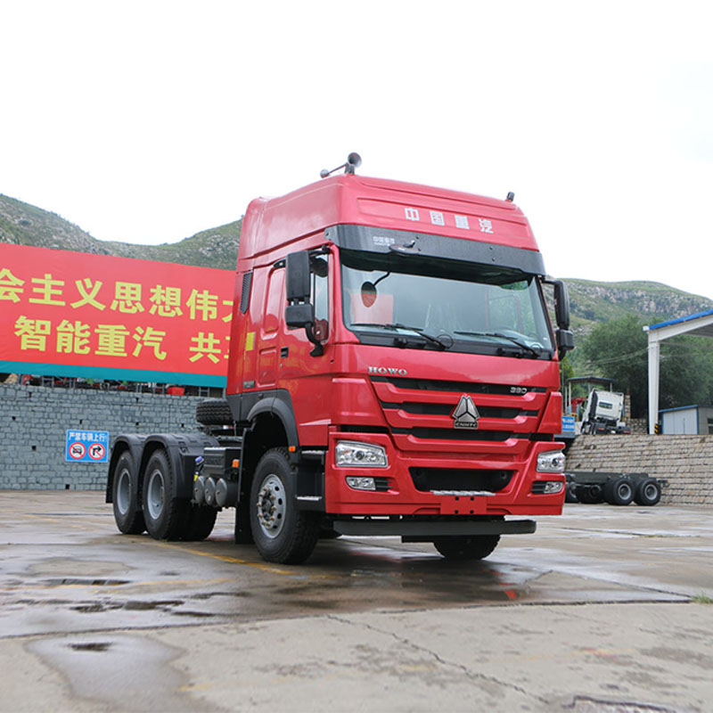 SINOTRUK HOWO 7 بقوة 380 حصانًا ودفع 6×4 و16 سرعة، شاحنة جرار