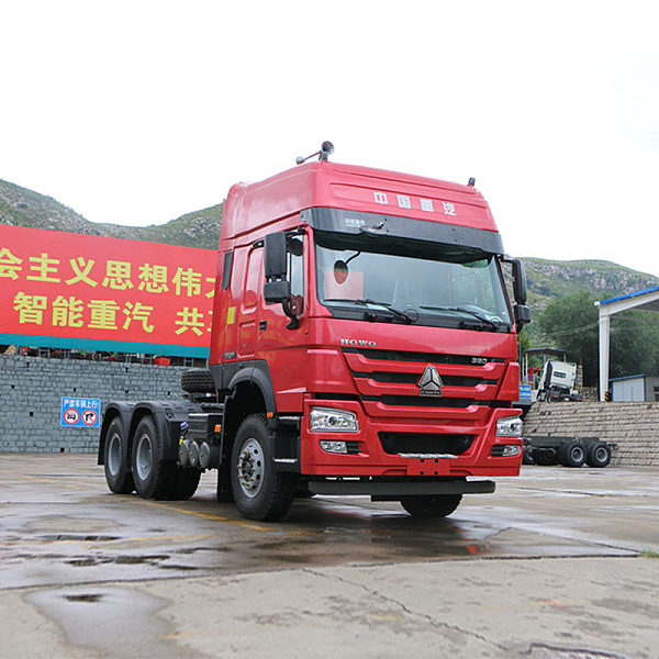 SINOTRUK HOWO 7 بقوة 380 حصانًا ودفع 6×4 و16 سرعة، شاحنة جرار