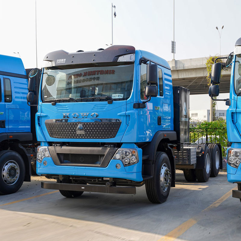 وحدة جرار كهربائية بالكامل SINOTRUK HOWO TX EV بدفع 6x4، CATL 400kWh