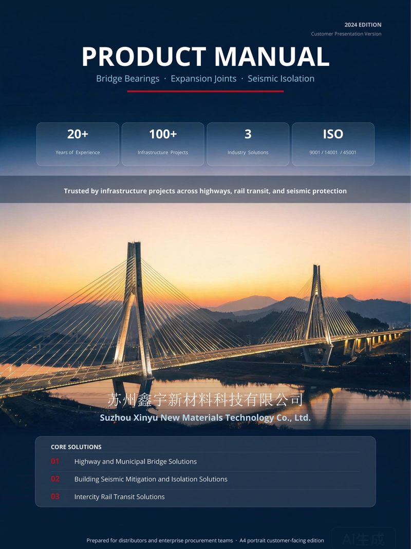 Product Manual（ pot bearing and bridge expansion joint）