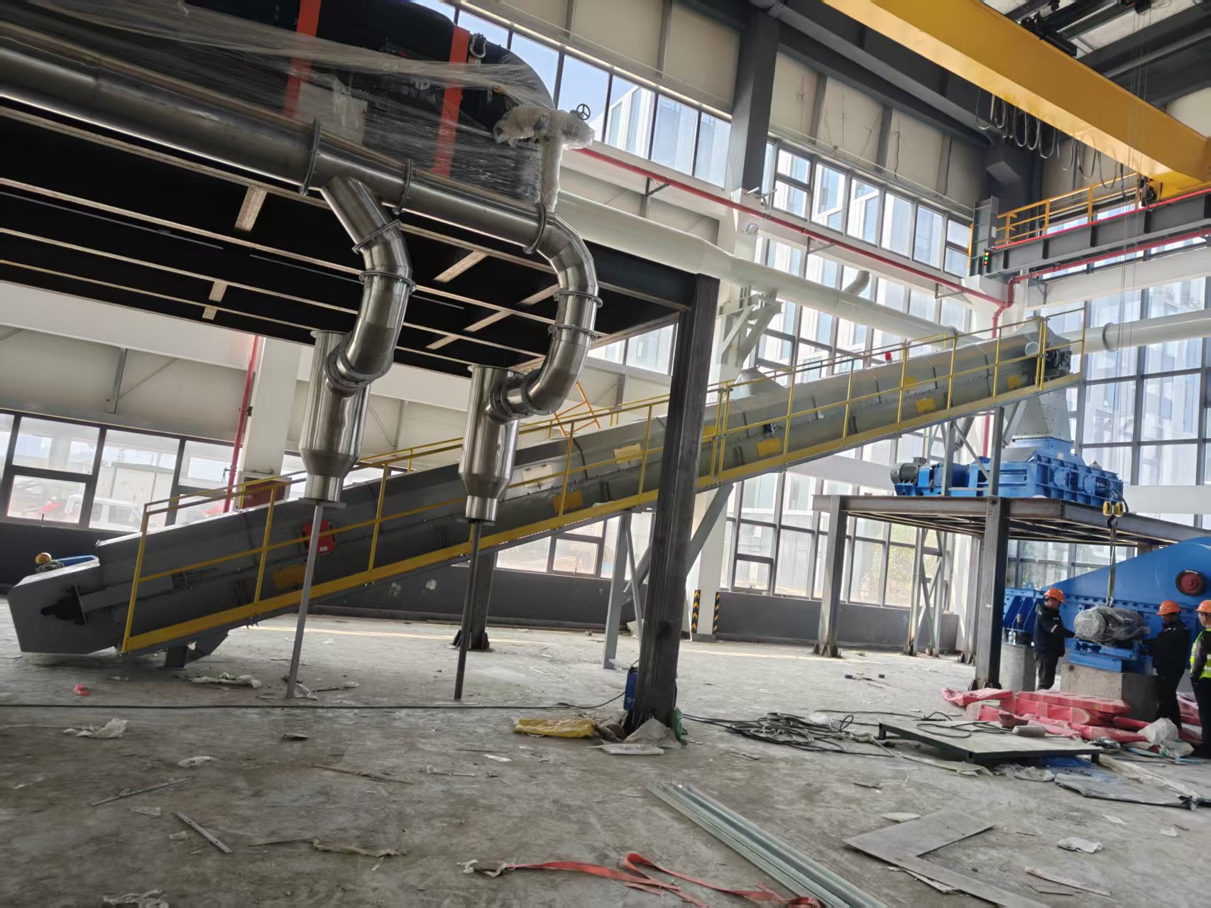 Fully sealed belt conveyor