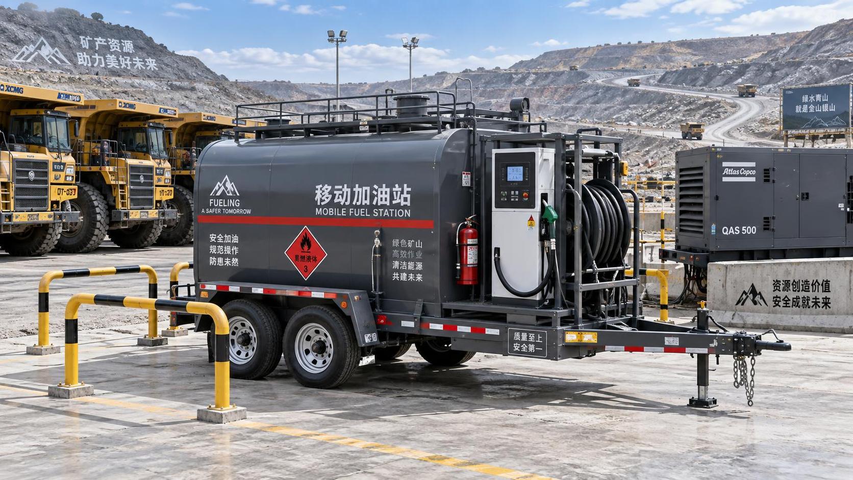 How towable fuel stations reduce refueling delays on remote sites