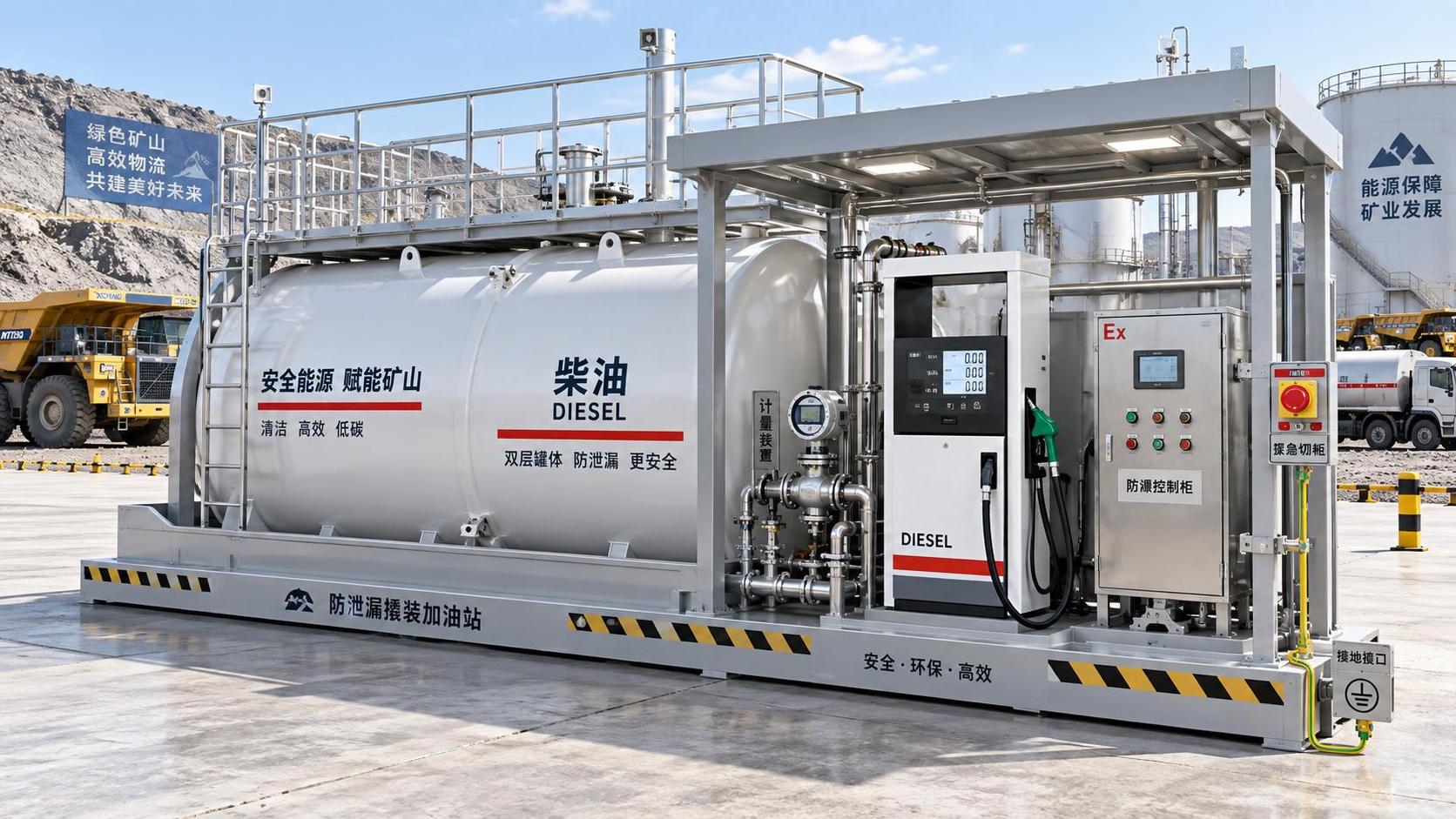 What to compare before buying a skid mounted fuel station