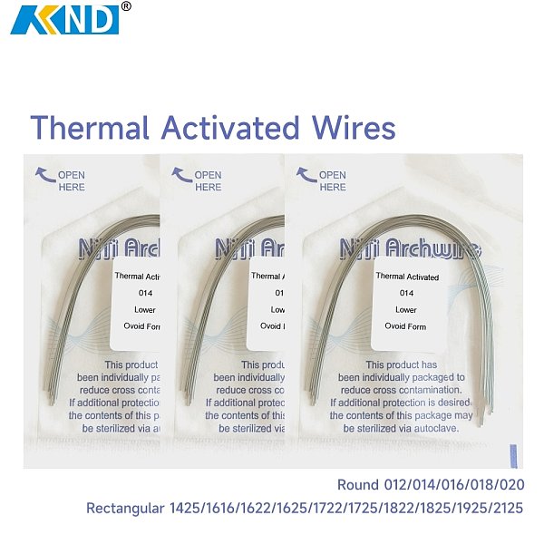 Thermal Activated Arch Wires