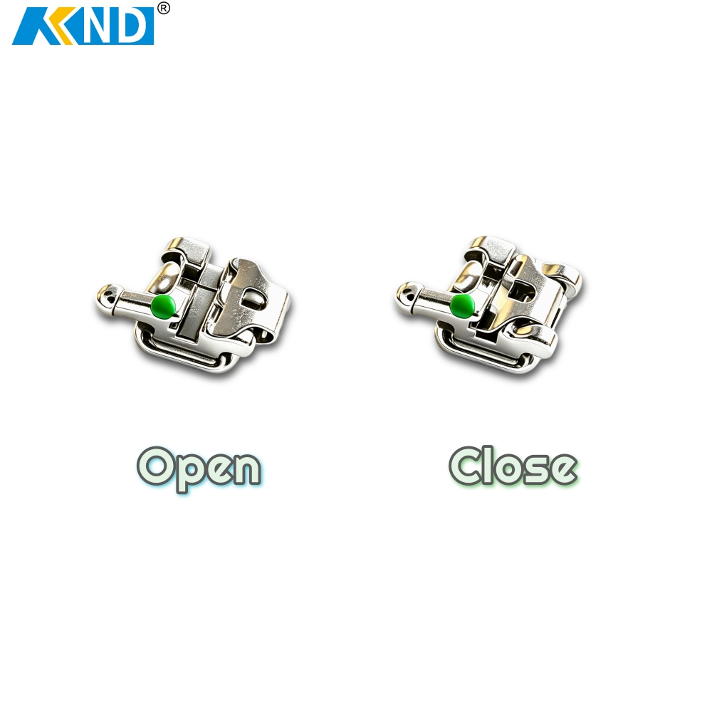 Active Metal Self Ligating Brackets
