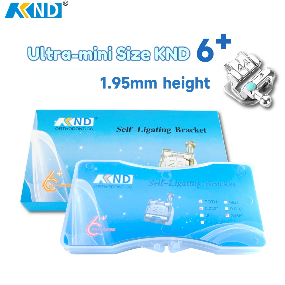 6G Metal Self Ligating Brackets