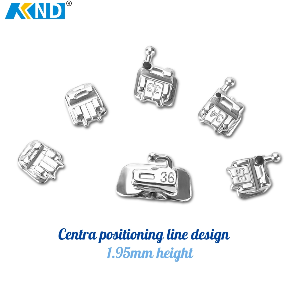 6G Metal Self Ligating Brackets