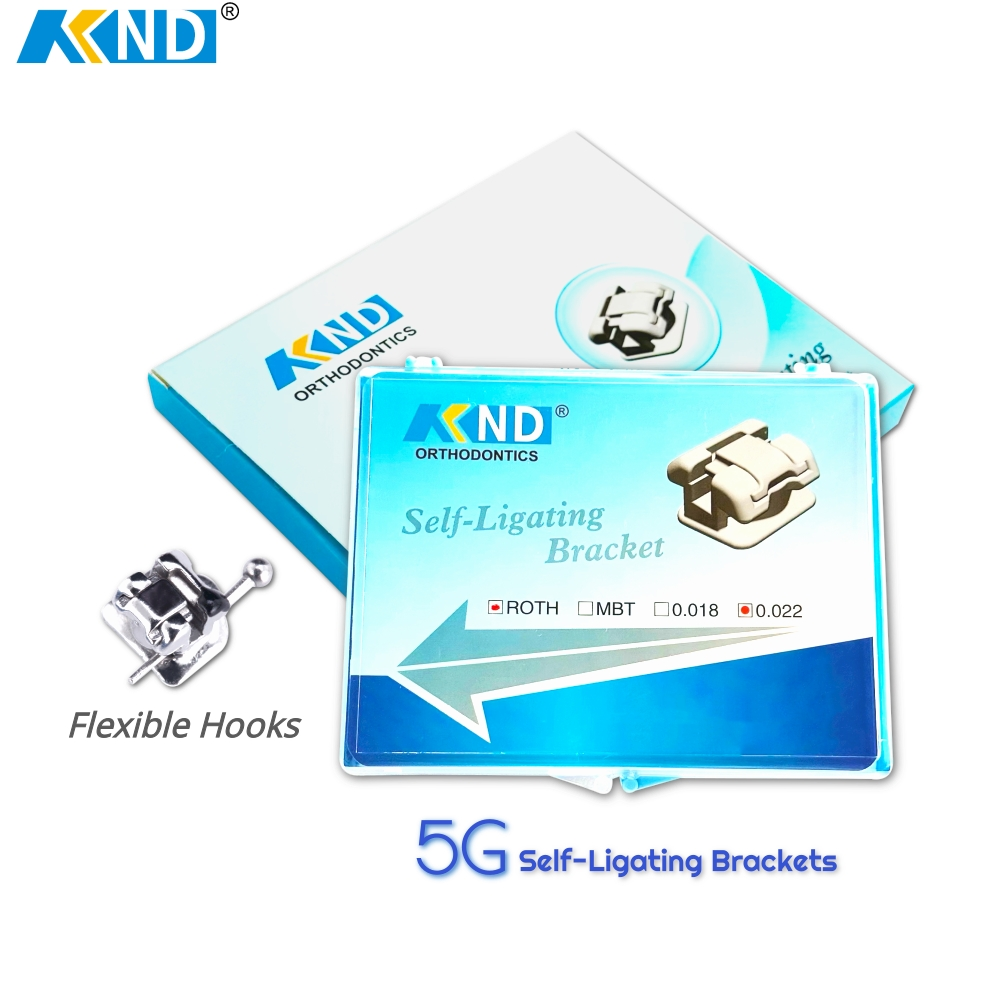 5G Metal Self Ligating Brackets