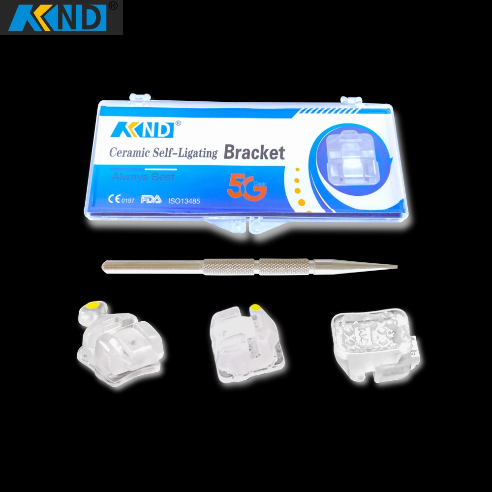 5G Ceramic Self Ligating Brackets