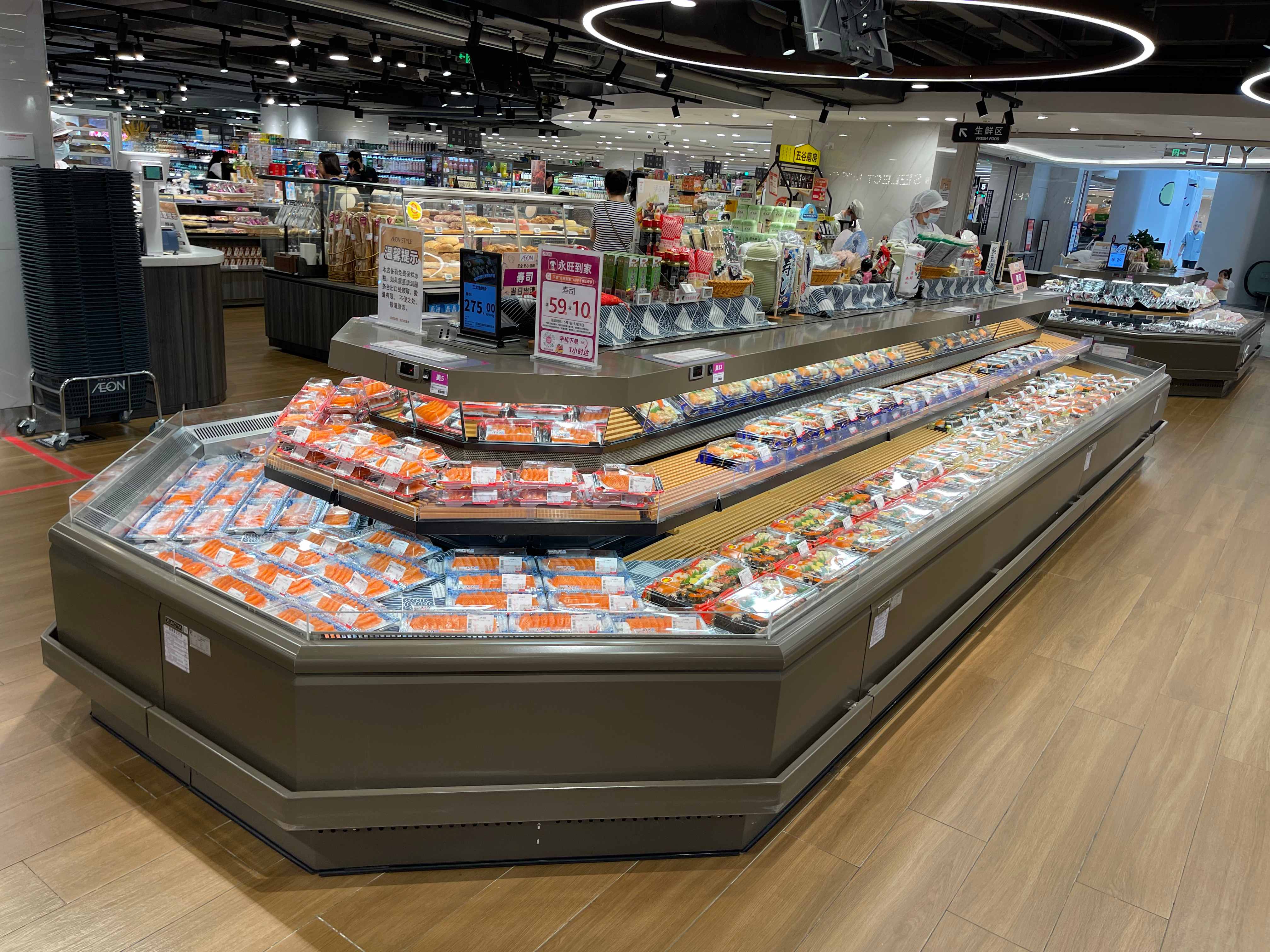 Serve-over Counter