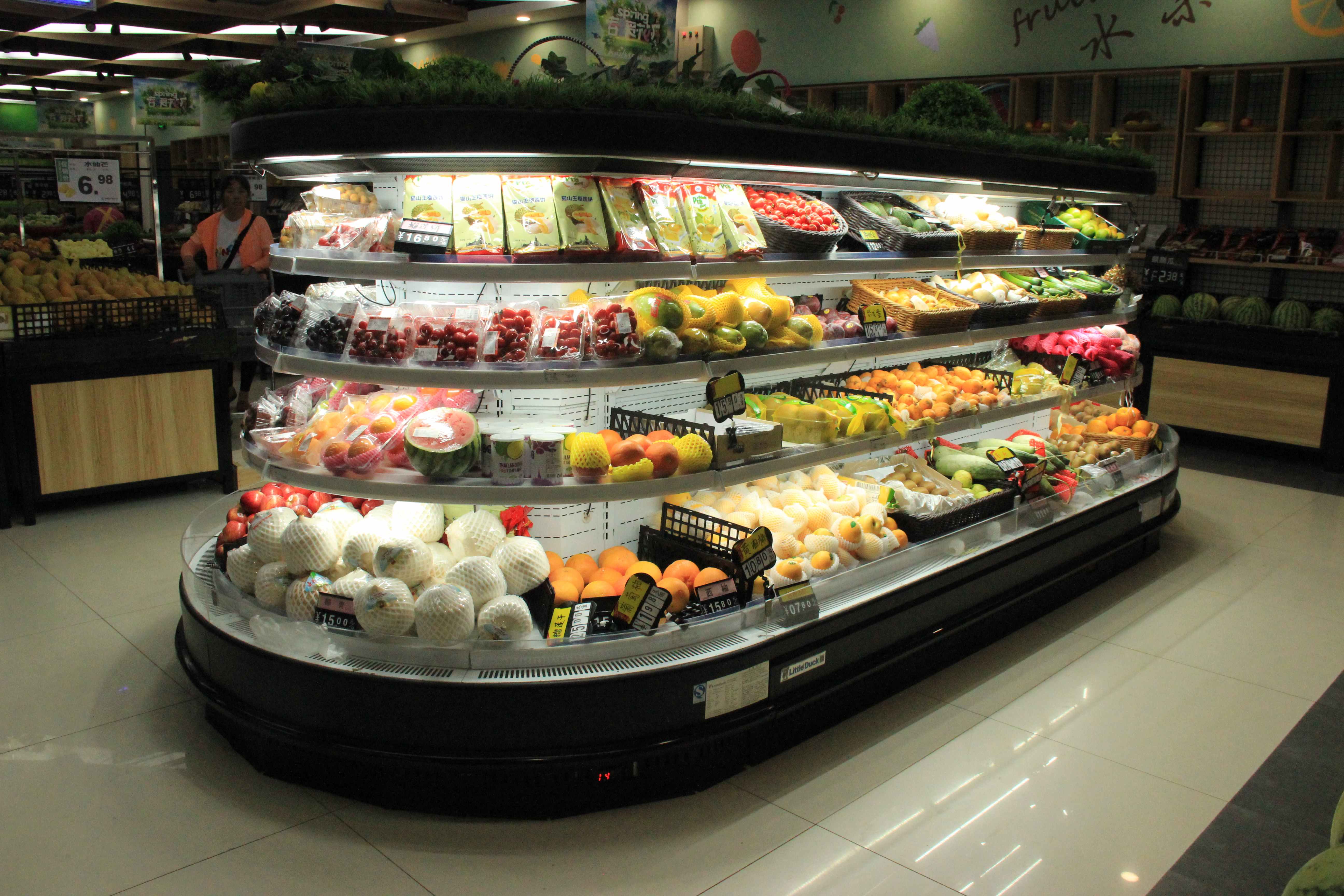 Round Semi-vertical Chiller