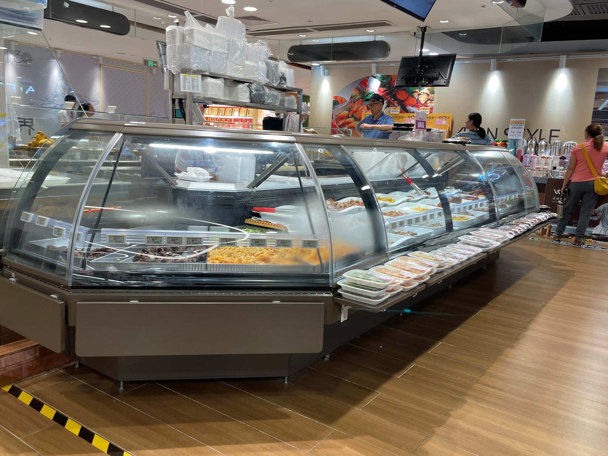 Serve-over Counter