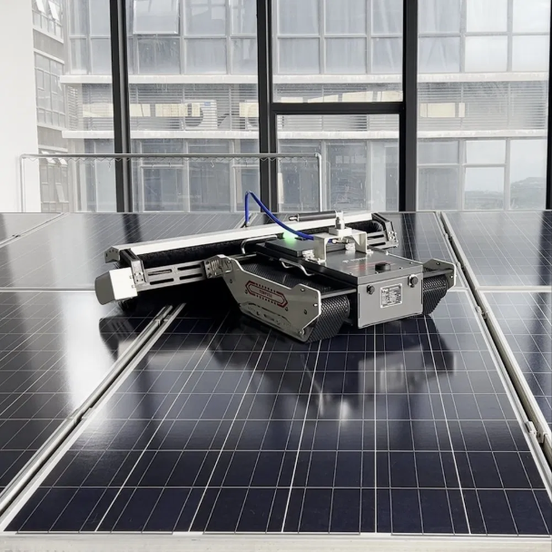 Automatic Solar Panel Dual-Cleaning Machine