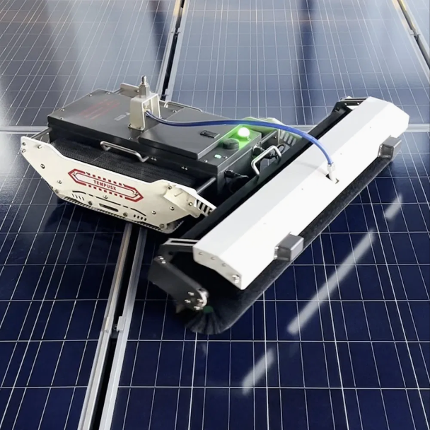 Automatic Solar Panel Dual-Cleaning Machine