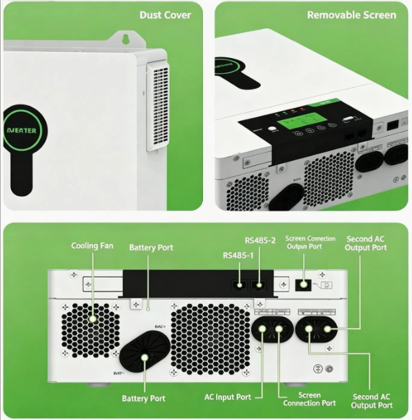 6-10kW Hybrid Solar Inverter