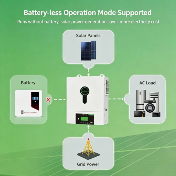 6-10kW Hybrid Solar Inverter
