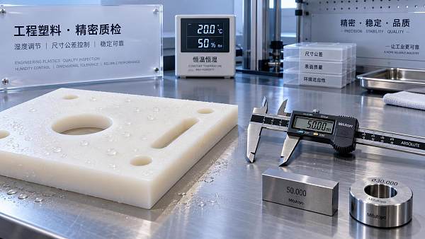 Does nylon sheet absorb enough moisture to affect tolerances?