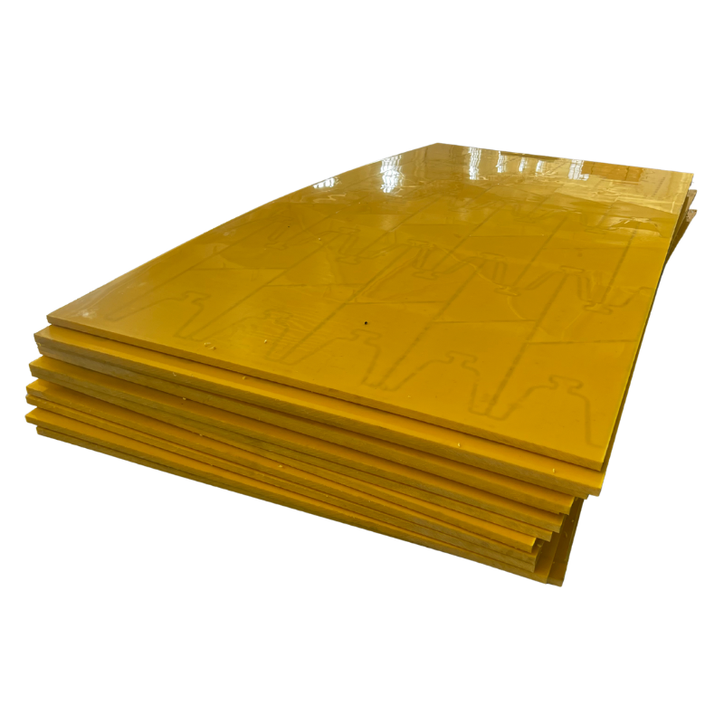 PE sheet used as a lining for water storage reservoirs.