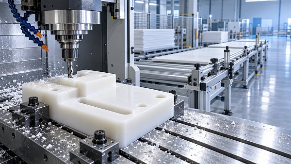 When do UHMWPE fabricated parts justify CNC machining costs?