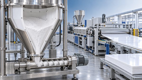 How UHMWPE sheet improves discharge in sticky material hoppers