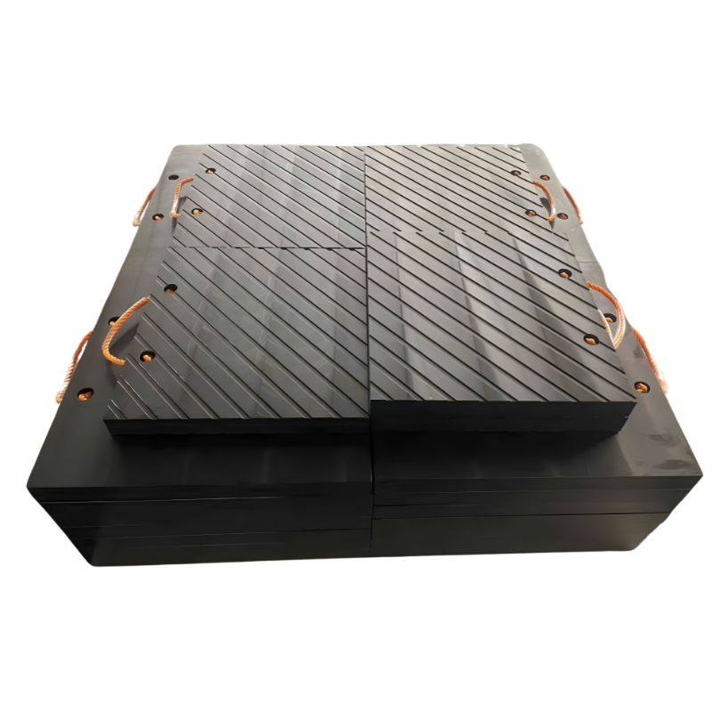 UHMWPE Outrigger Pads for Mobile Cranes