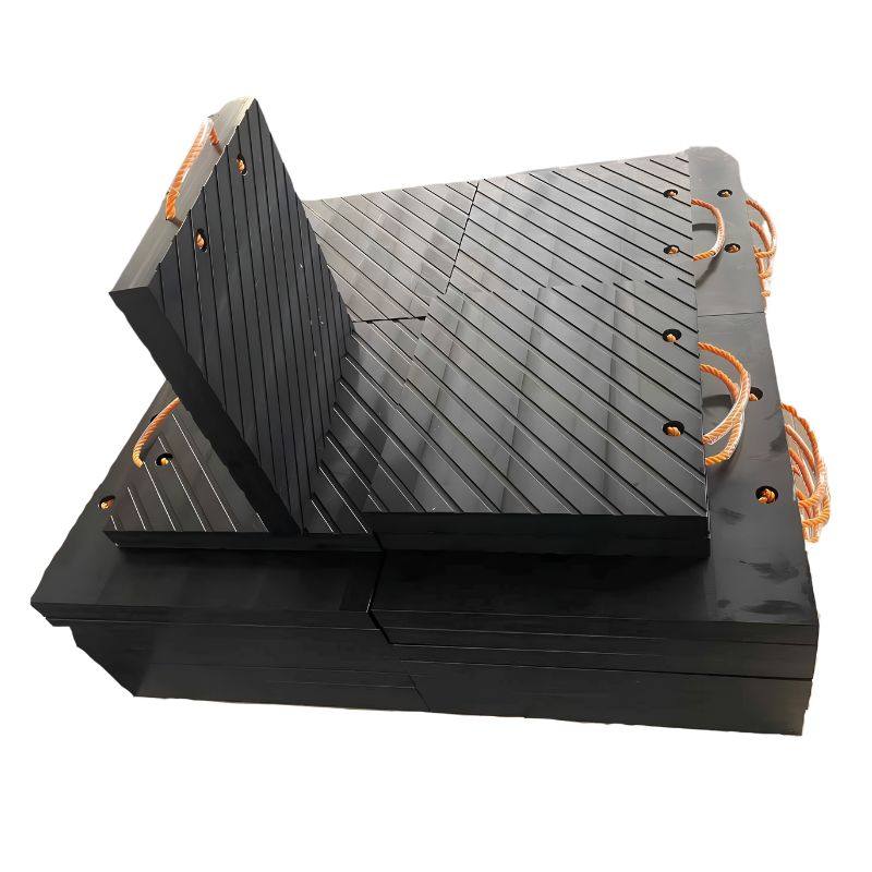 UHMWPE Outrigger Pads for Mobile Cranes