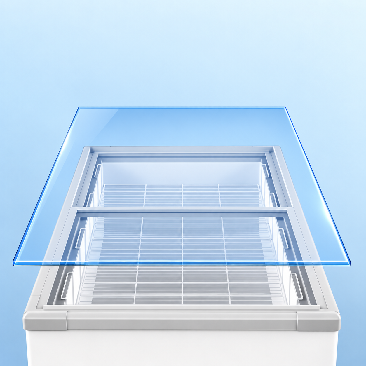 Island freezer