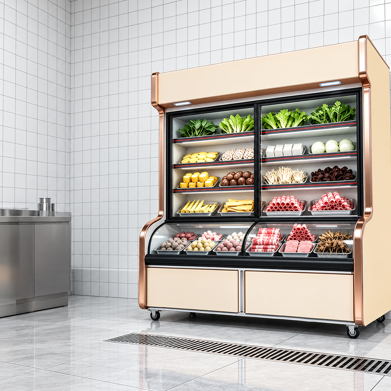 Food display cabinet