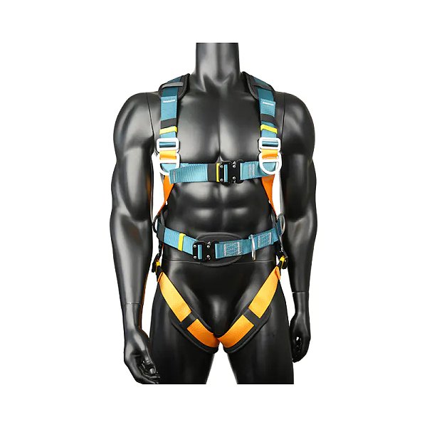L01 Universal Full Body Fall Protection Safety Harness With 6 D-Ring, 4 Quick-Released Buckles And 5 Protective Padding, Elev Work Platform, Construction & Maintenance Harness ,MAX 310LBS, CE
