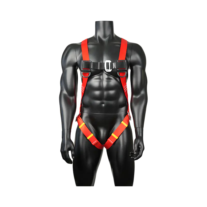 L08 1 Forged D Ring Fully Body Safety Harness Belt