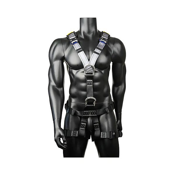 L14-1 Climbing harness with 5 Aluminum D rings , 2 quick - release buckles EN361