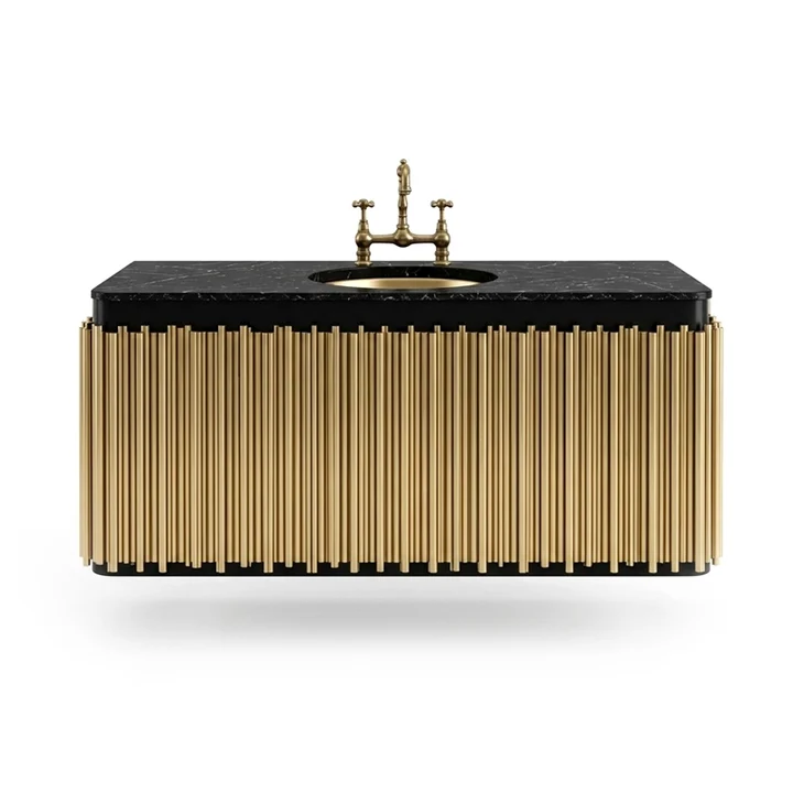 Symphony Unique Creativity Upscale Marble Suspension Washbasin