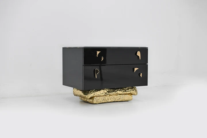 Angra Marble and brass elegance Night Stand