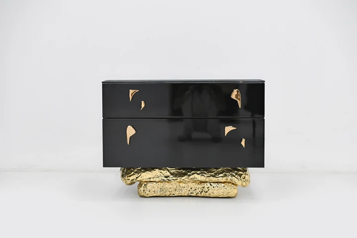 Angra Marble and brass elegance Night Stand