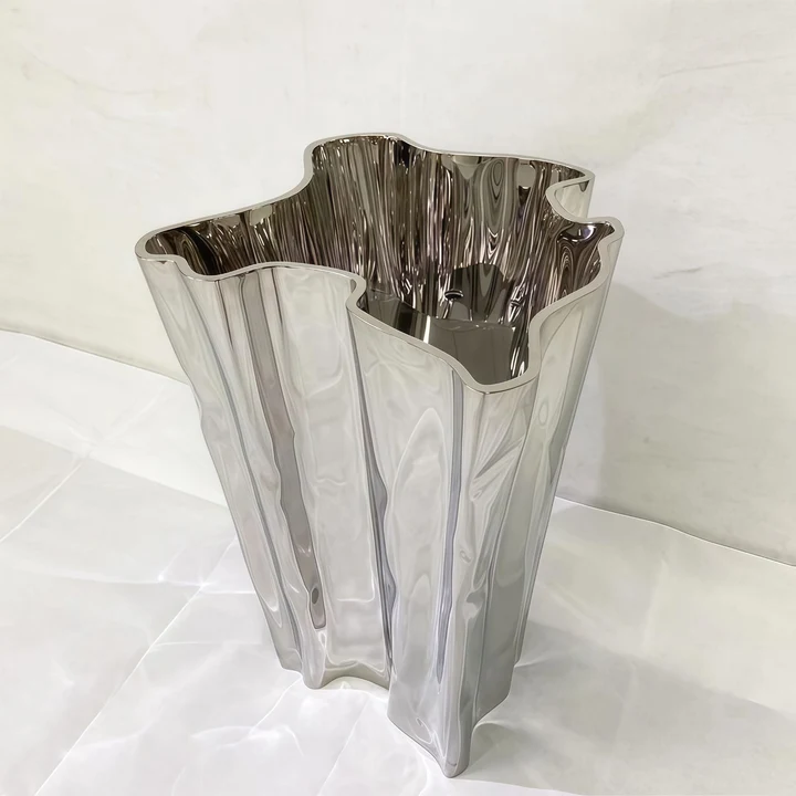 EDEN FREESTANDING Creative high-end stainless steel art washbasin