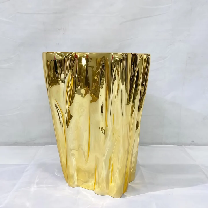 EDEN FREESTANDING Creative high-end stainless steel art washbasin