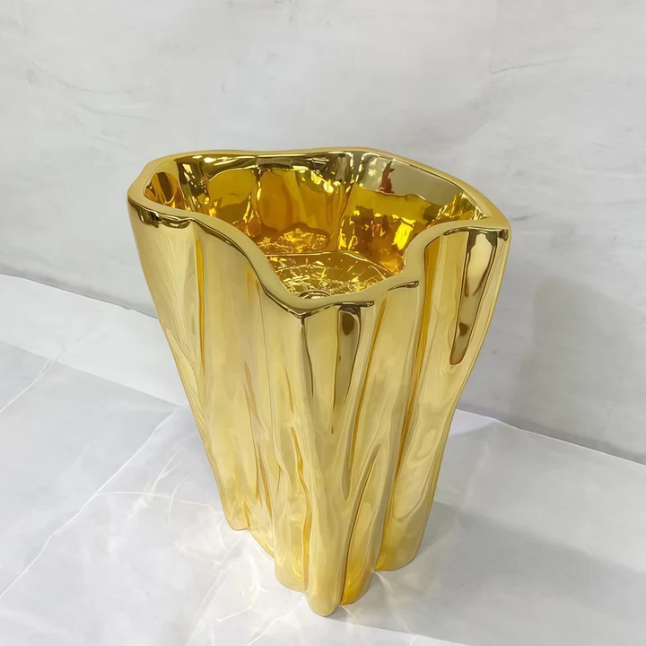 EDEN FREESTANDING Creative high-end stainless steel art washbasin
