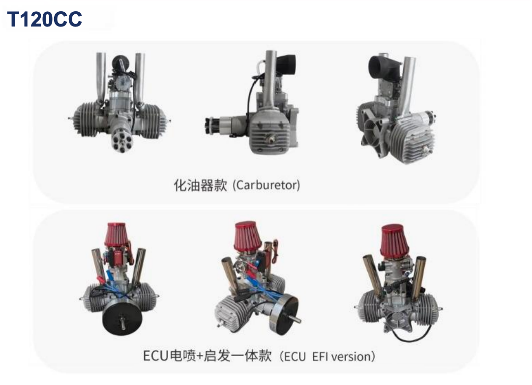 Drone Engine T120CC