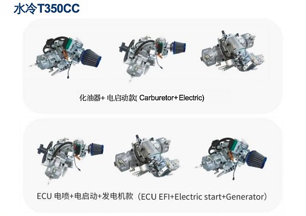 Drone Engine-Water-cooled T350CC