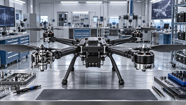 What causes vibration in multirotor UAV propulsion systems