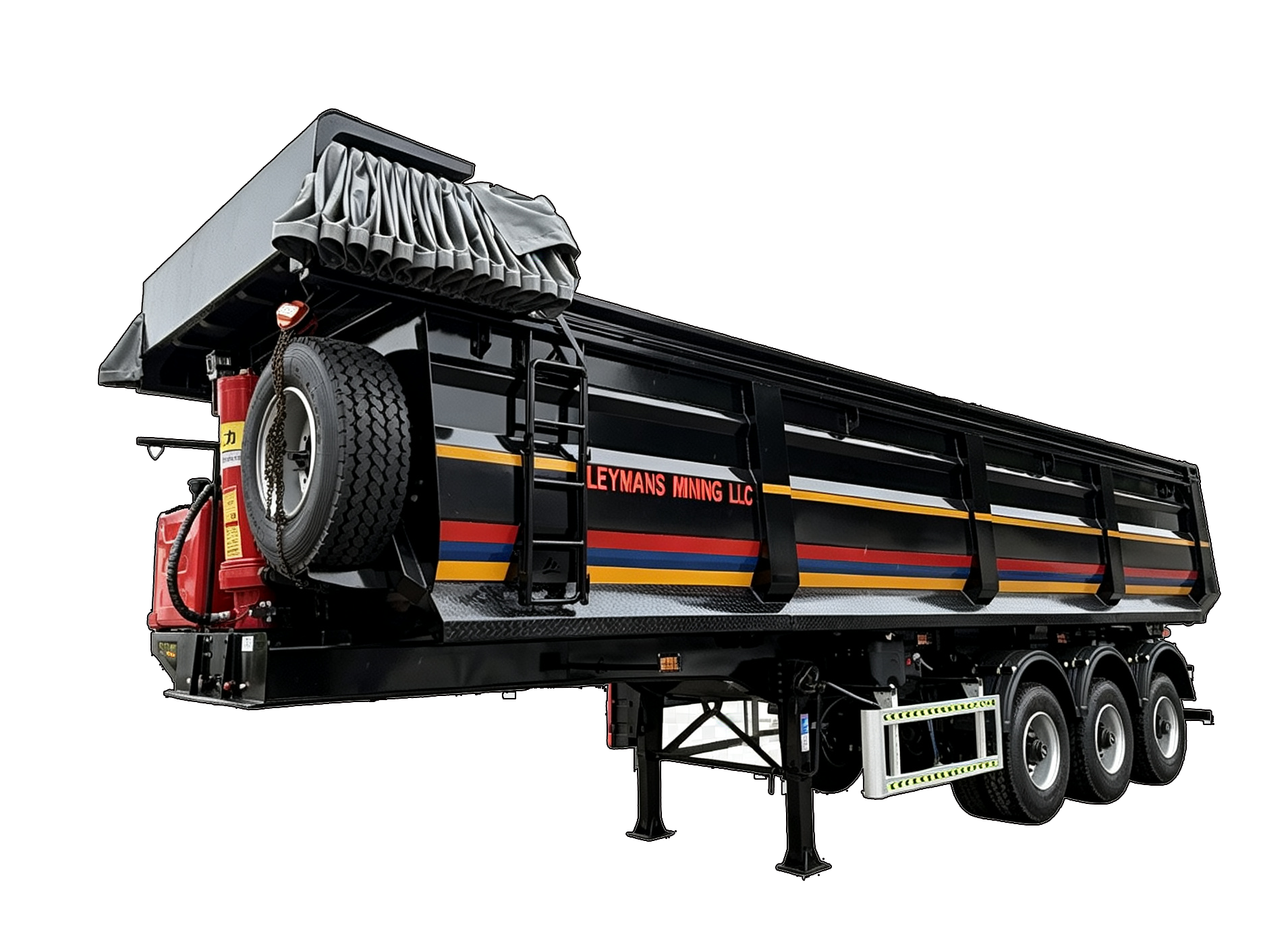 Rear Tipper Semi-trailer