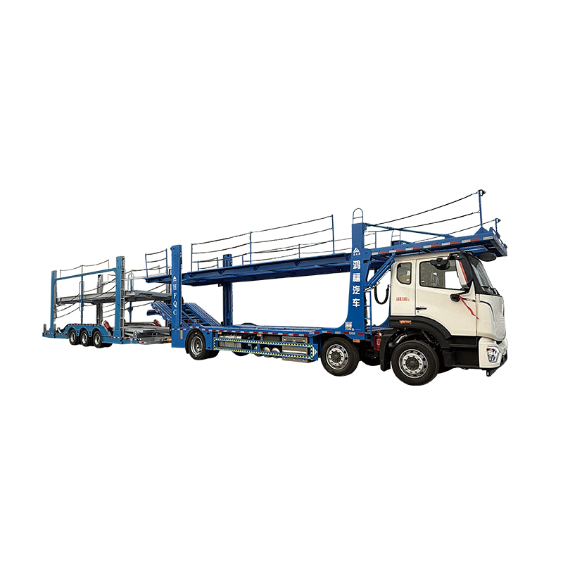 Car carrier semi-trailer