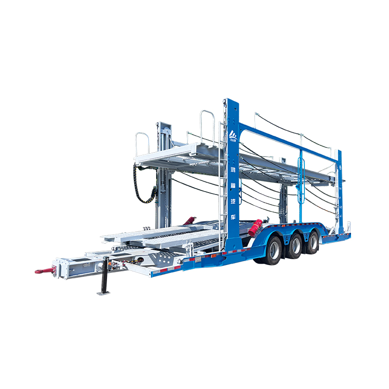 Car carrier semi-trailer