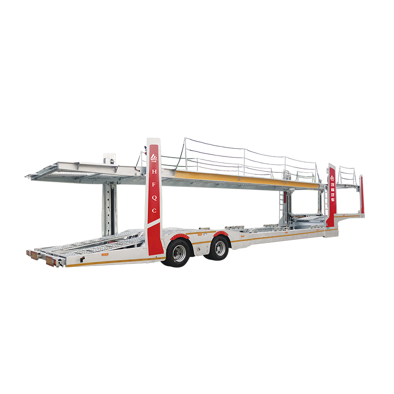 Car carrier semi-trailer