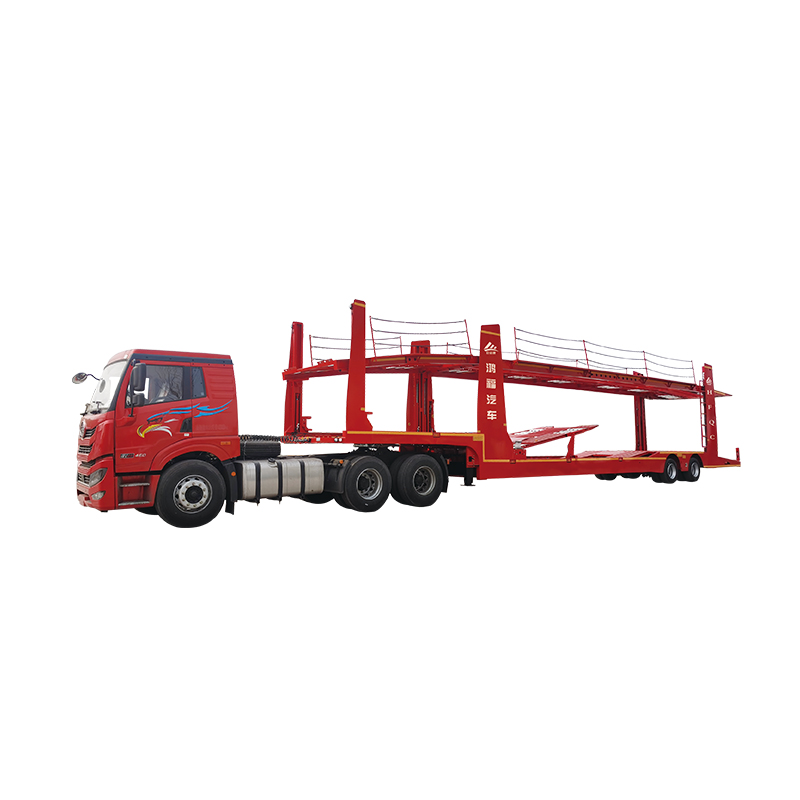 Car carrier semi-trailer