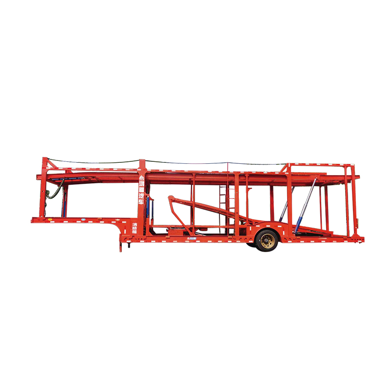 Car carrier semi-trailer