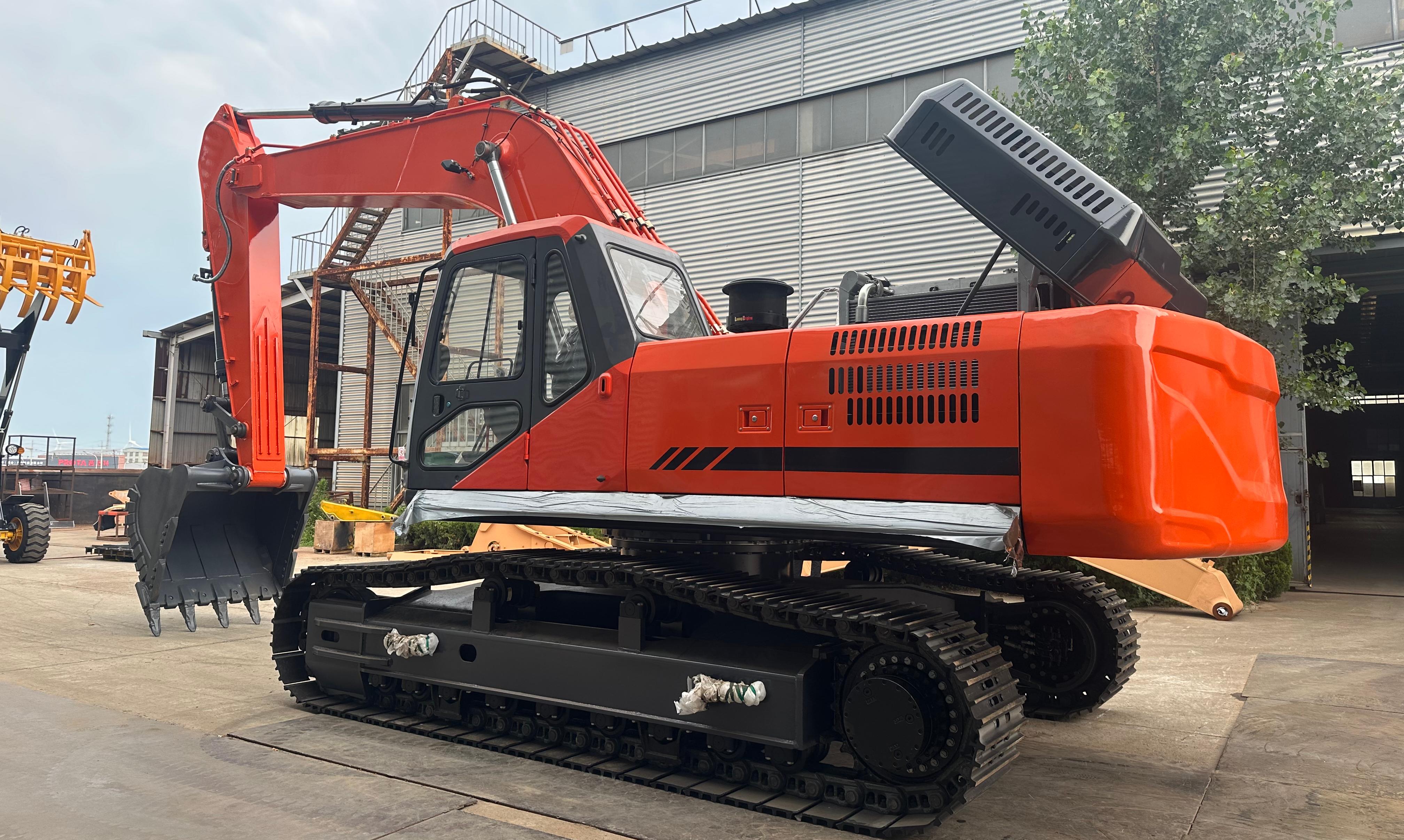Excavator exports reached a record high in June, driven by surging demand both domestically and internationally.